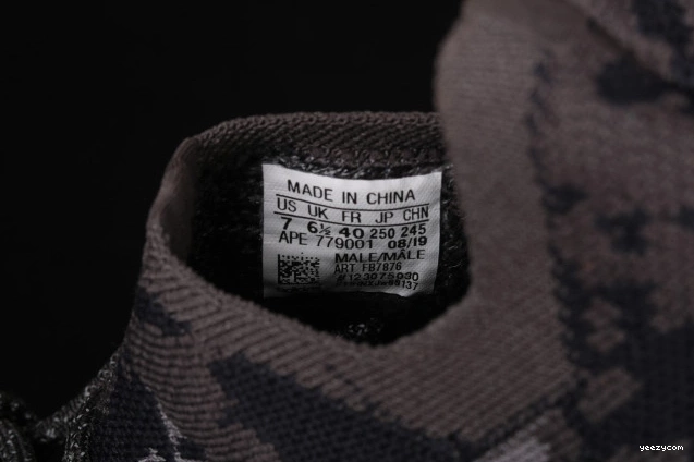 Black FB7876 Adidas Boost Yeezy 380 0710